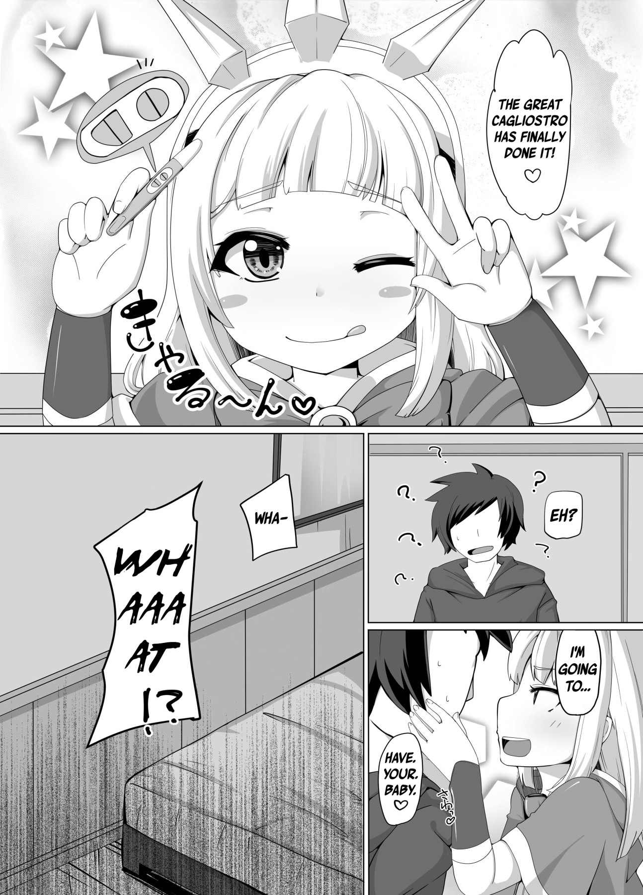 Hentai Manga Comic-I Knocked Up Cagliostro-Read-4